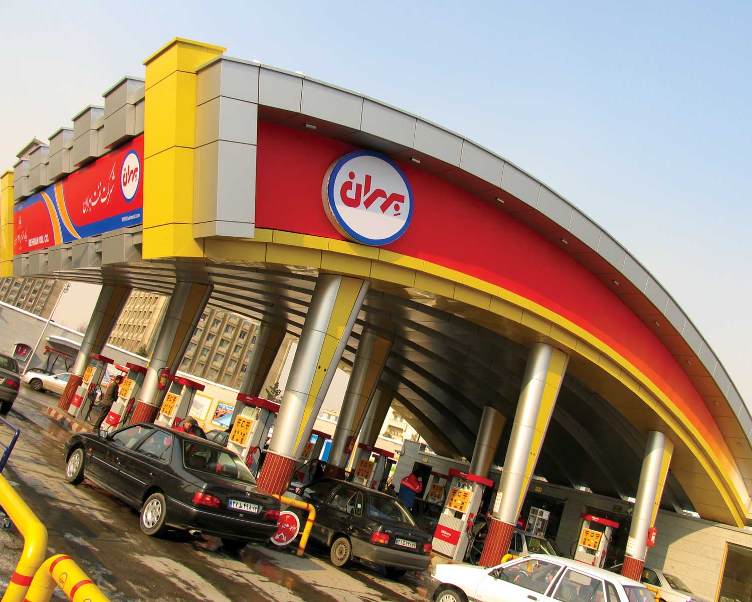 Behran - Sattarkhan Fuel Station.